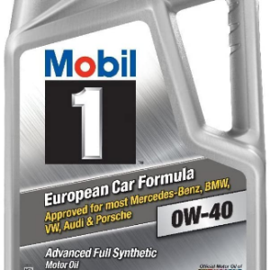 Mobil 1 (120760) 0W-40 Motor Oil, 5 Quart